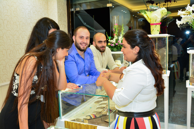 Grand Opening of Jeanette Saade Jewelry Shop